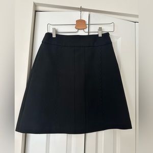 Skirt black size 38 (Medium). Brand: Tara Jarmon